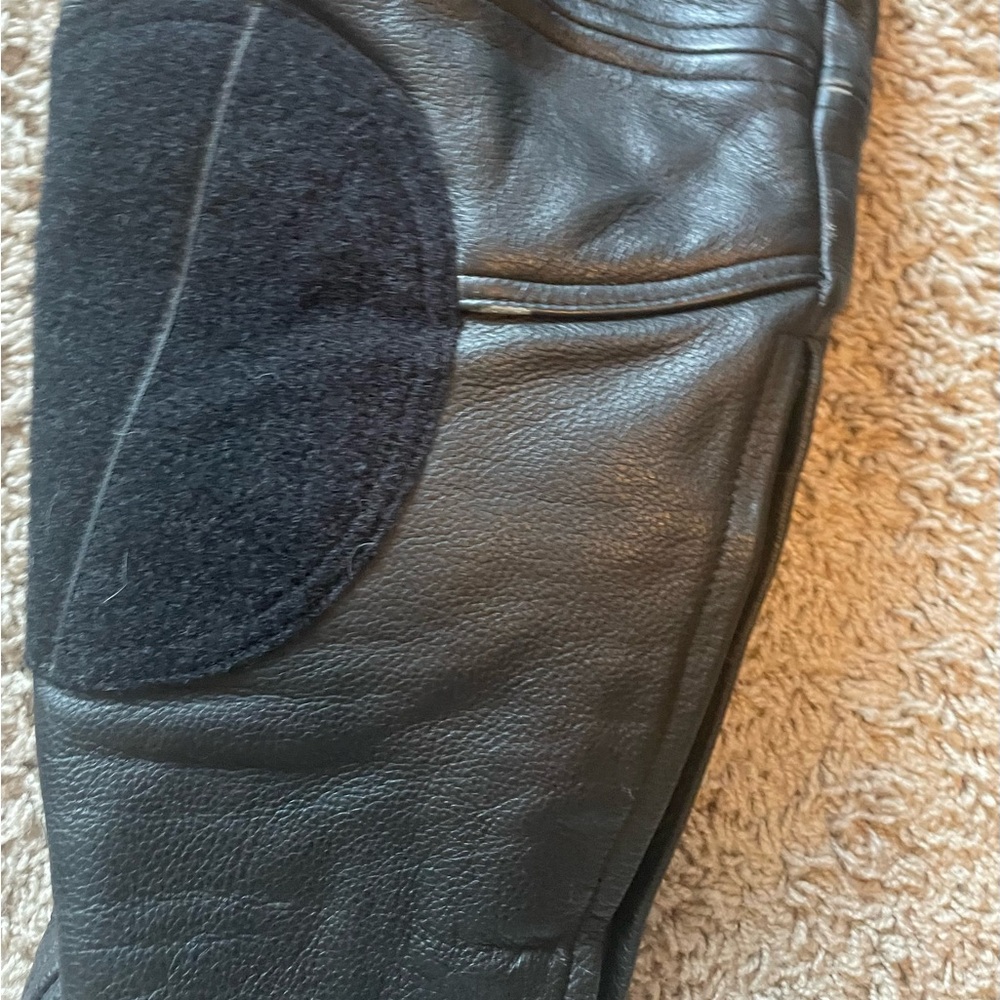 Field Sheer Men’s Vintage All Leather Motorcycle Pants In Sz 36 - Picture 14 of 15